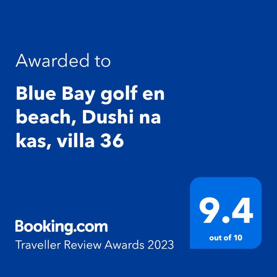 Dushi na kas, villa 36 Blue Bay Bagian luar foto